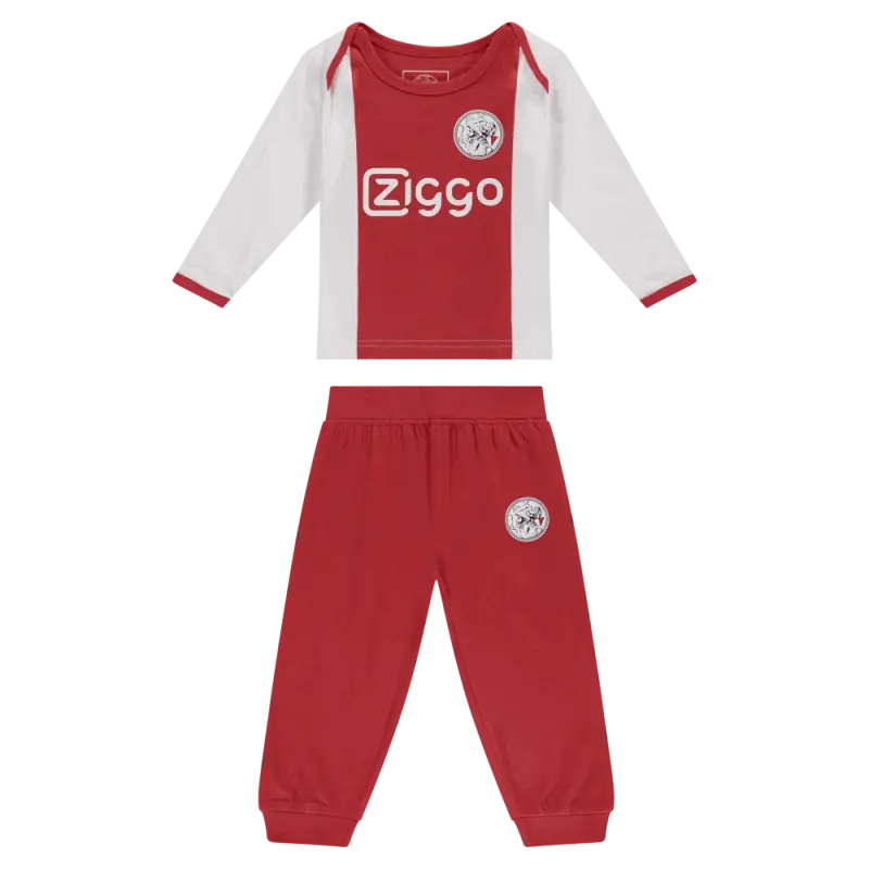 AFC Ajax Store – Ajax baby pyjamas white red white Ziggo Collection for True Fans
