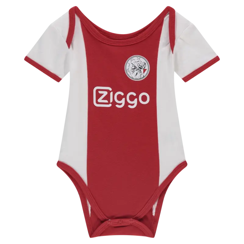AFC Ajax Store – Ajax baby romper white red white Ziggo Collection for True Fans