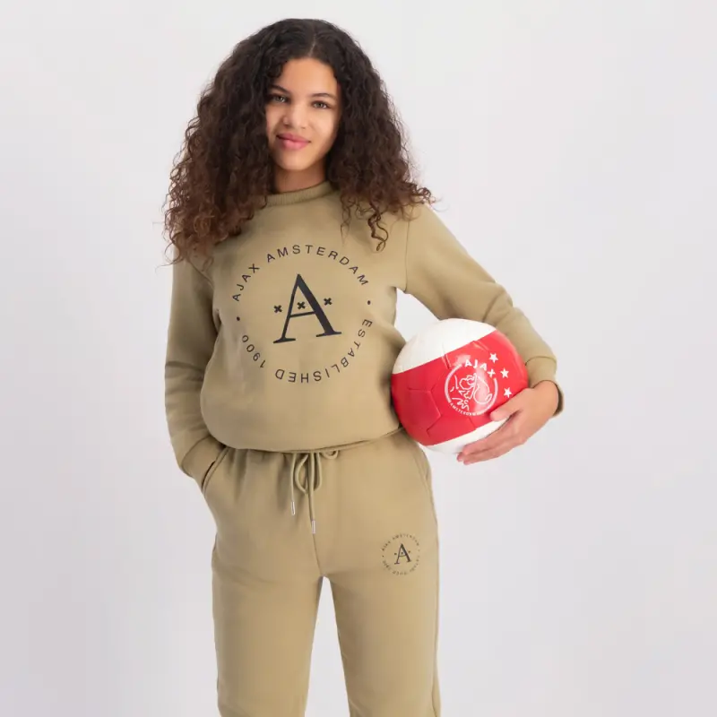 AFC Ajax Store – Ajax-crewneck sweater ecru junior Collection for True Fans