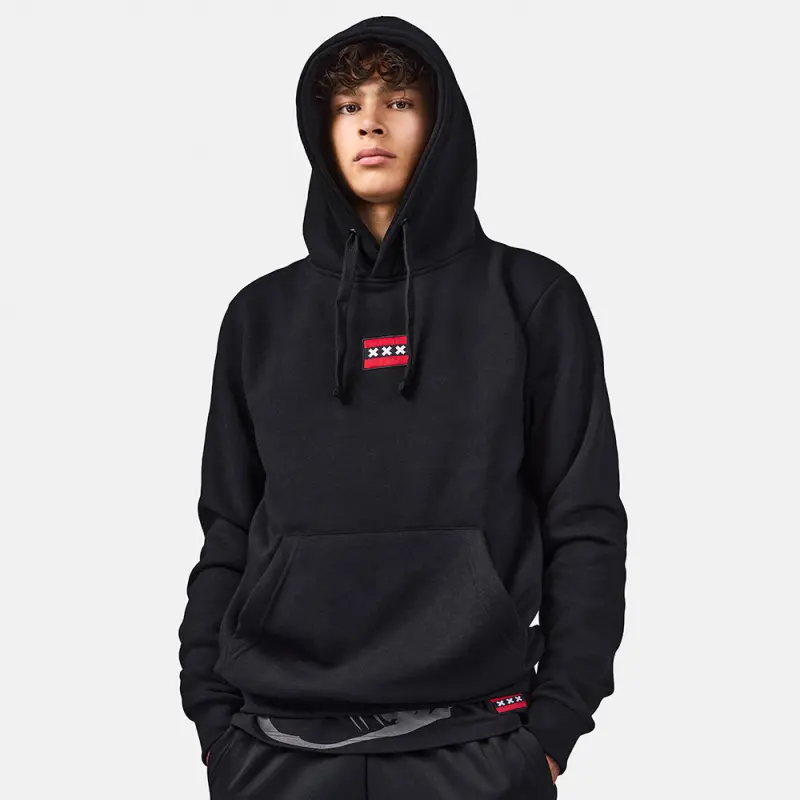 AFC Ajax Store – Ajax-hooded sweater black Ajax god senior Collection for True Fans
