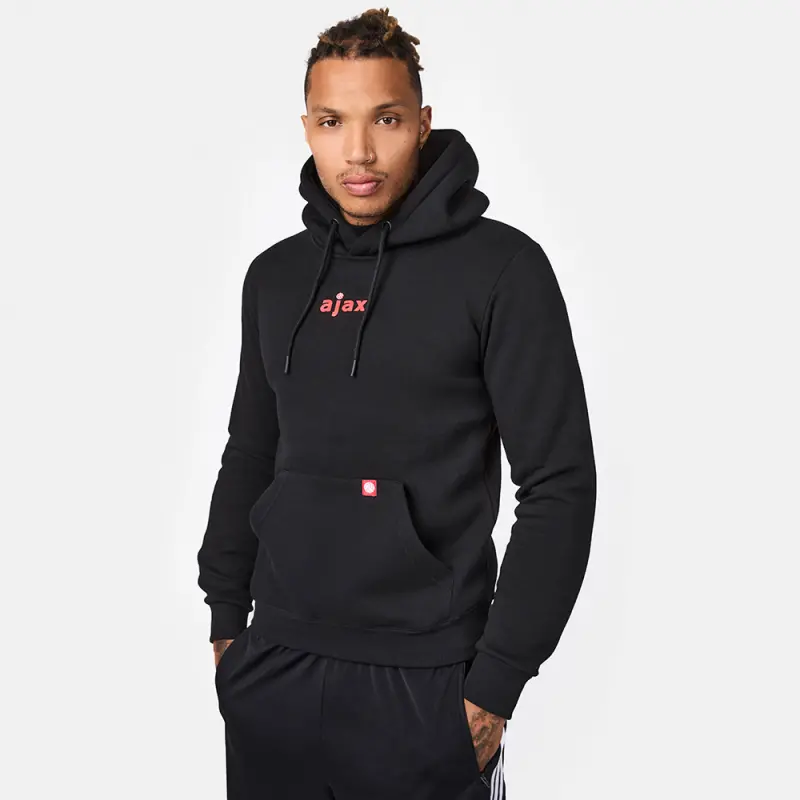 AFC Ajax Store – Ajax-hooded sweater black de Meer senior Collection for True Fans