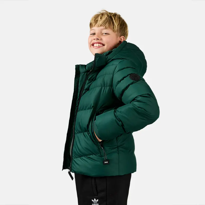 AFC Ajax Store – Ajax-puffer coat green junior Collection for True Fans