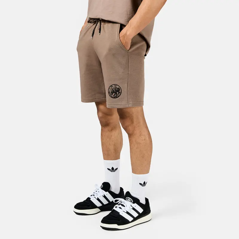 AFC Ajax Store – Ajax-short beige fingerprint senior Collection for True Fans