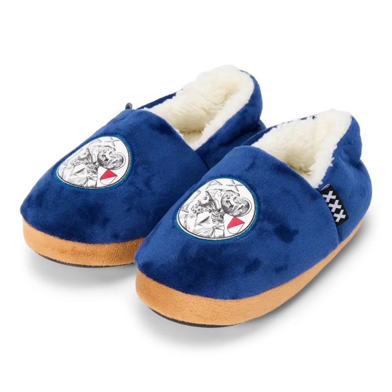 AFC Ajax Store – Ajax-slipper blue junior Collection for True Fans