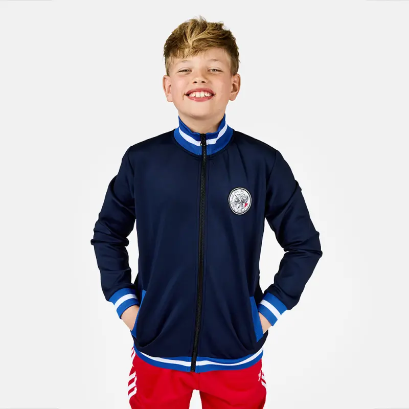 AFC Ajax Store – Ajax-track jacket navy junior Collection for True Fans