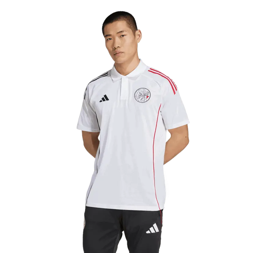 AFC Ajax Store – Ajax-training polo white senior 2025/2026 Collection for True Fans
