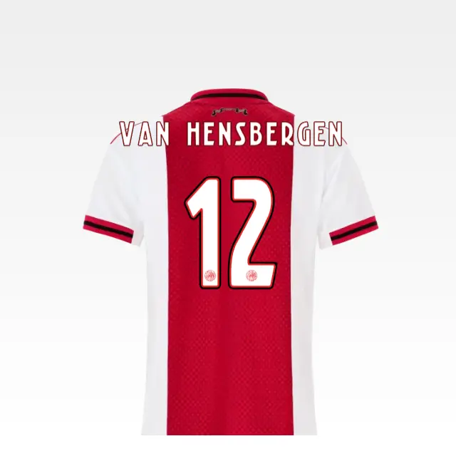 AFC Ajax Store – Ajax-women home shirt 2025-2026 – 12 Van Hensbergen Collection for True Fans