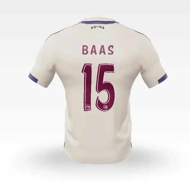 AFC Ajax Store – Ajax-3rd shirt junior 2025-2026 – 15 Baas Collection for True Fans