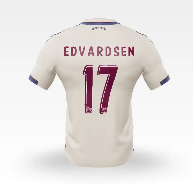 AFC Ajax Store – Ajax-3rd shirt junior 2025-2026 – 17 Edvardsen – Champions League Collection for True Fans