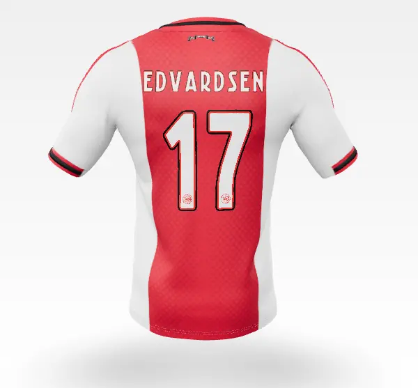 AFC Ajax Store – Ajax-home shirt senior 2025-2026 – 17 Edvardsen Collection for True Fans