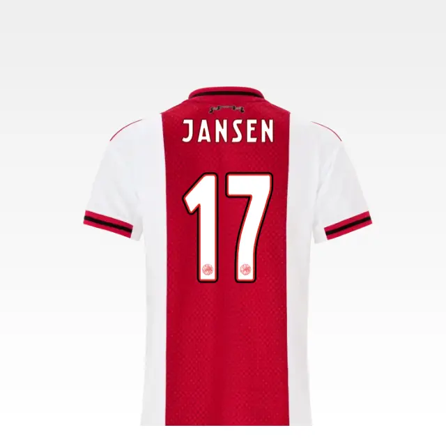 AFC Ajax Store – Ajax-women home shirt 2025-2026 – 17 Jansen Collection for True Fans