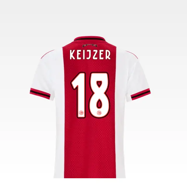 AFC Ajax Store – Ajax-women home shirt 2025-2026 – 18 Keijer Collection for True Fans