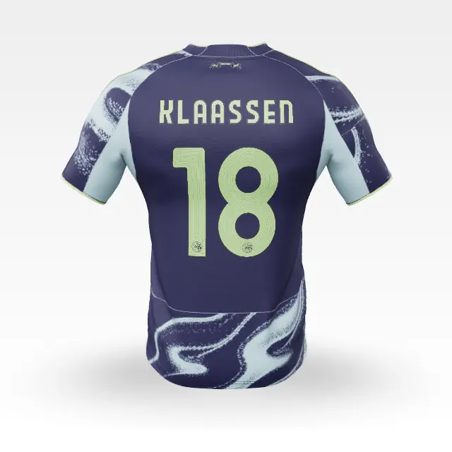 AFC Ajax Store – Ajax-away shirt junior 2025-2026 – 18 Klaassen Collection for True Fans