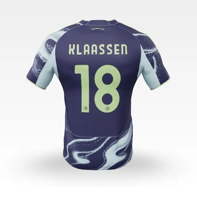 AFC Ajax Store – Ajax-away shirt senior 2025-2026 – 18 Klaassen – Eredivisie Collection for True Fans
