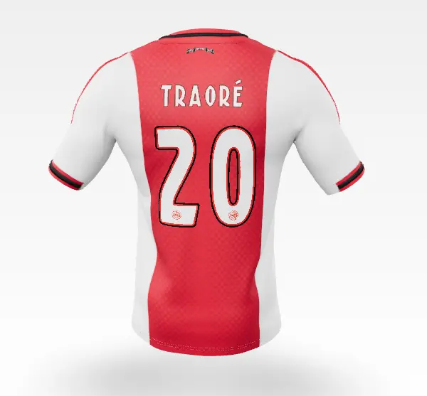 AFC Ajax Store – Ajax-home shirt senior 2025-2026 – 20 Traoré – Eredivisie Collection for True Fans