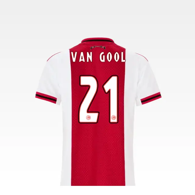 AFC Ajax Store – Ajax-women home shirt 2025-2026 – 21 Van Gool Collection for True Fans
