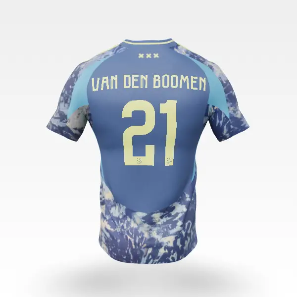 AFC Ajax Store – Ajax-away shirt junior 2024/2025 – 21 VAN DEN BOOME Collection for True Fans