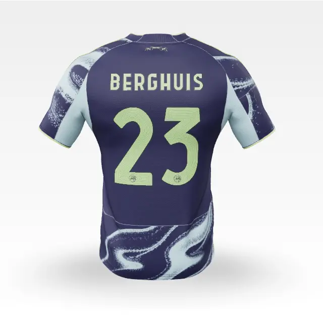 AFC Ajax Store – Ajax-away shirt senior 2025-2026 – 23 Berghuis – Champions League Collection for True Fans