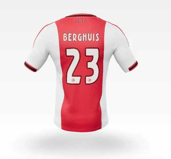 AFC Ajax Store – Ajax-home shirt senior 2025-2026 – 23 Berghuis Collection for True Fans