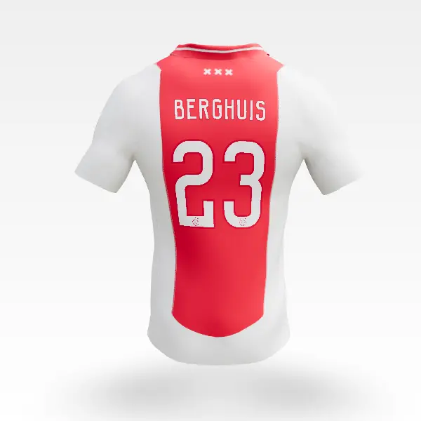 AFC Ajax Store – Ajax-woman home shirt senior 2024-2025 – 23 BERGHUIS Collection for True Fans