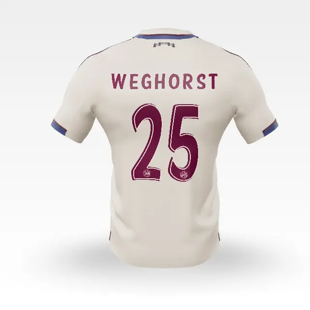 AFC Ajax Store – Ajax-3rd shirt junior 2025-2026 – 25 Weghorst – Champions League Collection for True Fans
