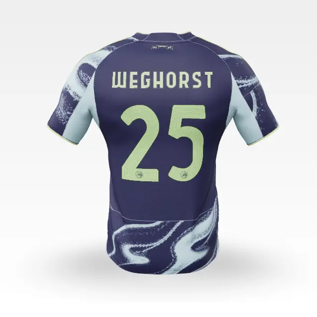 AFC Ajax Store – Ajax-away shirt senior 2025-2026 – 25 Weghorst – Champions League Collection for True Fans
