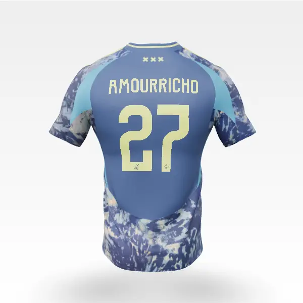 AFC Ajax Store – Ajax-away shirt junior 2024/2025 – 27 AMOURRICHO Collection for True Fans