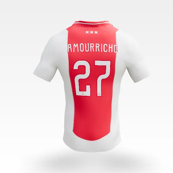 AFC Ajax Store – Ajax-home shirt junior 2024-2025 – 27 AMOURRICHO Collection for True Fans