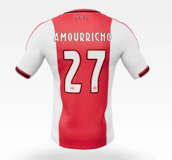AFC Ajax Store – Ajax-home shirt junior 2025-2026 – 27 Amourricho – Champions League Collection for True Fans
