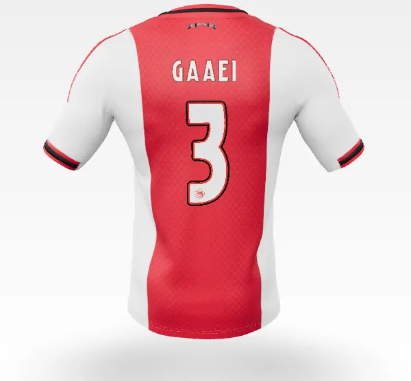 AFC Ajax Store – Ajax-home shirt senior 2025-2026 – 3 Gaaei – Eredivisie Collection for True Fans
