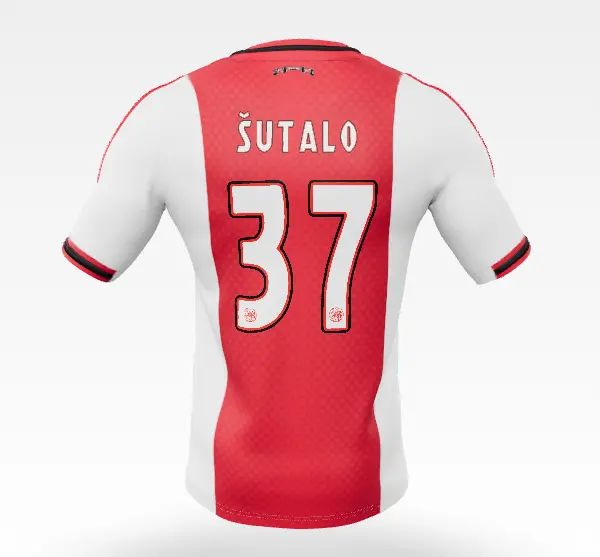 AFC Ajax Store – Ajax-home shirt junior 2025-2026 – 37 Šutalo – Champions League Collection for True Fans
