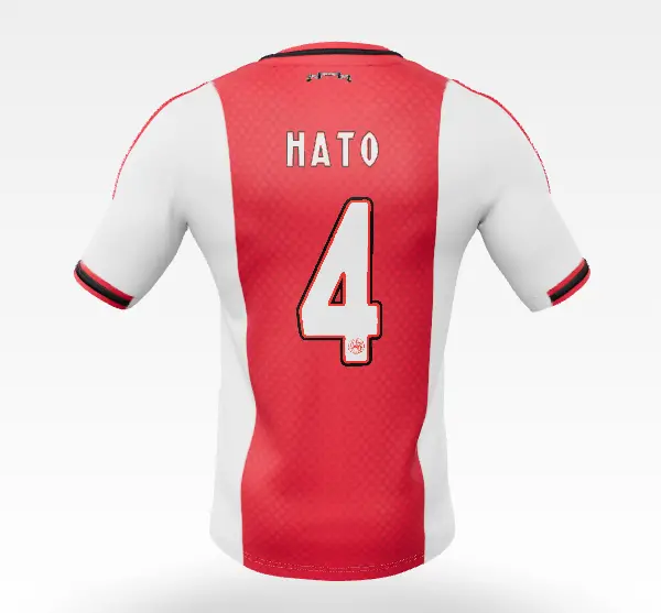 AFC Ajax Store – Ajax-home shirt junior 2025-2026 – 4 Hato – Champions League Collection for True Fans