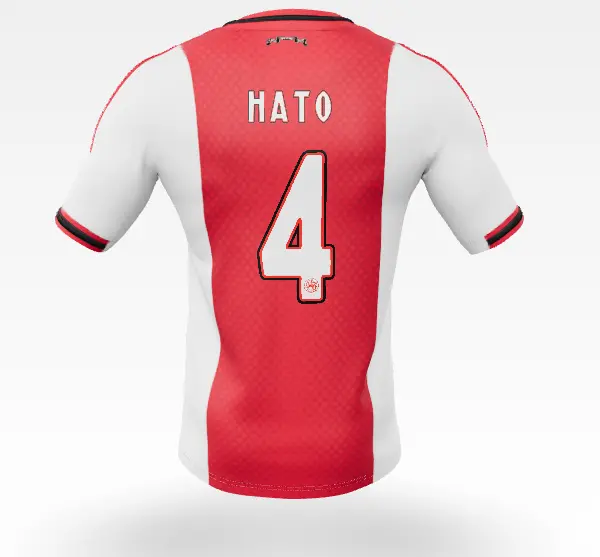 AFC Ajax Store – Ajax-home shirt senior 2025-2026 – 4 Hato – Champions League Collection for True Fans