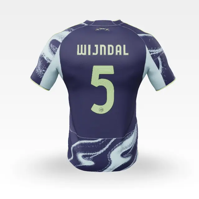 AFC Ajax Store – Ajax-away shirt senior 2025-2026 – 5 Wijndal – Champions League Collection for True Fans
