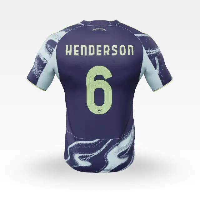 AFC Ajax Store – Ajax-away shirt junior 2025-2026 – 6 Henderson – Champions League Collection for True Fans