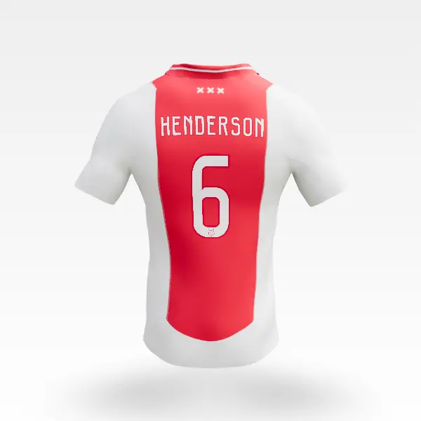 AFC Ajax Store – Ajax-home shirt senior 2024-2025 – 6 HENDERSON Collection for True Fans