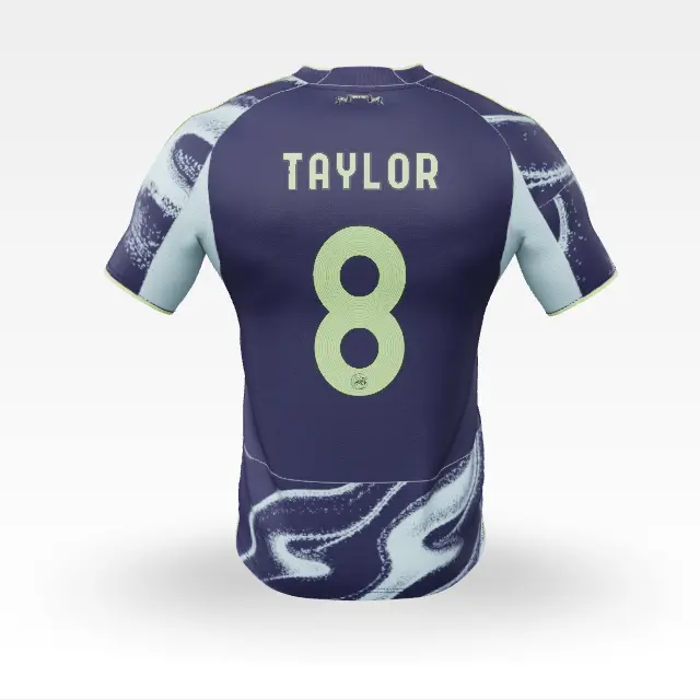 AFC Ajax Store – Ajax-away shirt junior 2025-2026 – 8 Taylor – Champions League Collection for True Fans