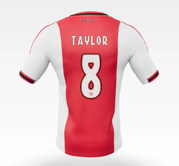 AFC Ajax Store – Ajax-home shirt junior 2025-2026 – 8 Taylor Collection for True Fans