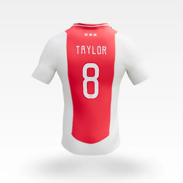 AFC Ajax Store – Ajax-woman home shirt senior 2024-2025 – 8 TAYLOR Collection for True Fans