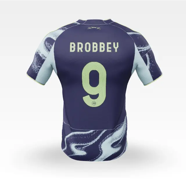 AFC Ajax Store – Ajax-away shirt junior 2025-2026 – 9 Brobbey Collection for True Fans