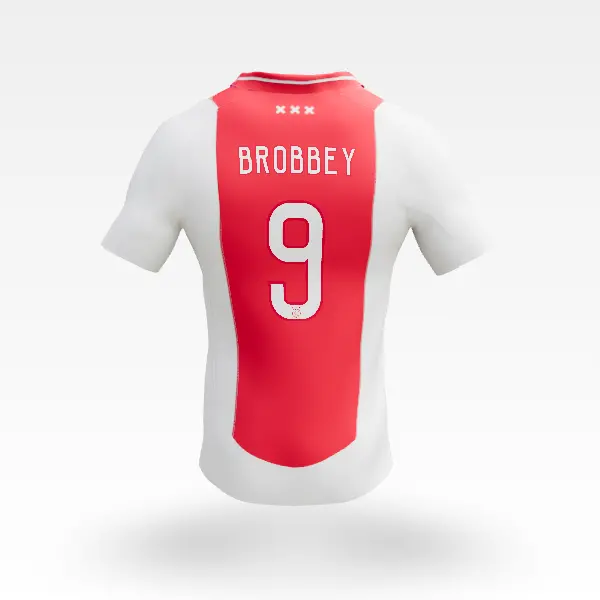 AFC Ajax Store – Ajax-woman home shirt senior 2024-2025 – 9 BROBBEY Collection for True Fans