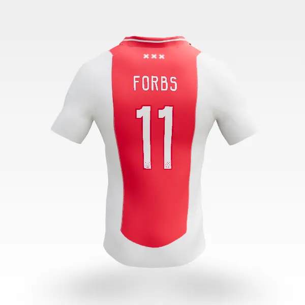 AFC Ajax Store – Ajax-home shirt junior 2024-2025 – 11 FORBS Collection for True Fans