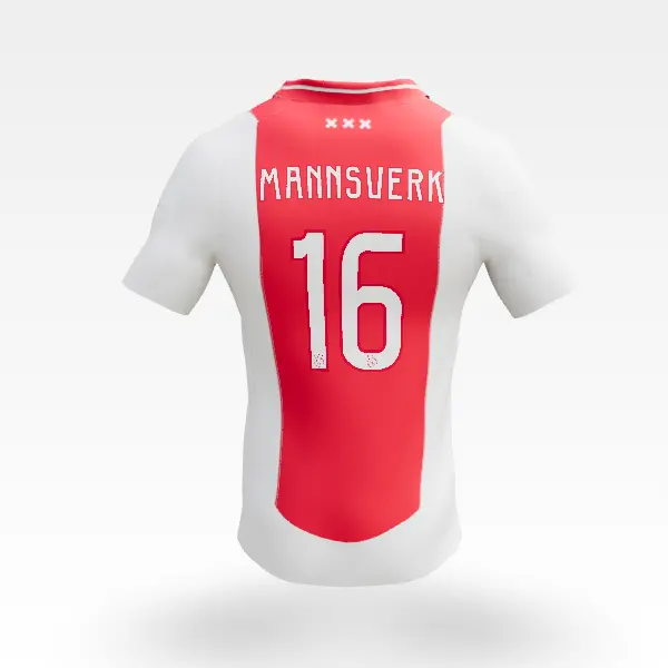 AFC Ajax Store – Ajax-home shirt junior 2024-2025 – 16 MANNSVERK Collection for True Fans