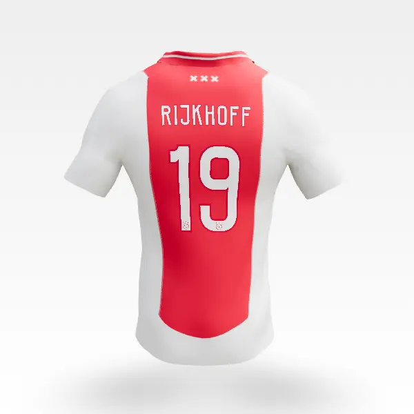 AFC Ajax Store – Ajax-home shirt junior 2024-2025 – 19 RIJKHOFF Collection for True Fans