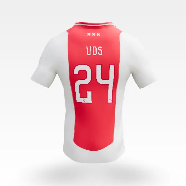 AFC Ajax Store – Ajax-home shirt junior 2024-2025 – 24 VOS Collection for True Fans