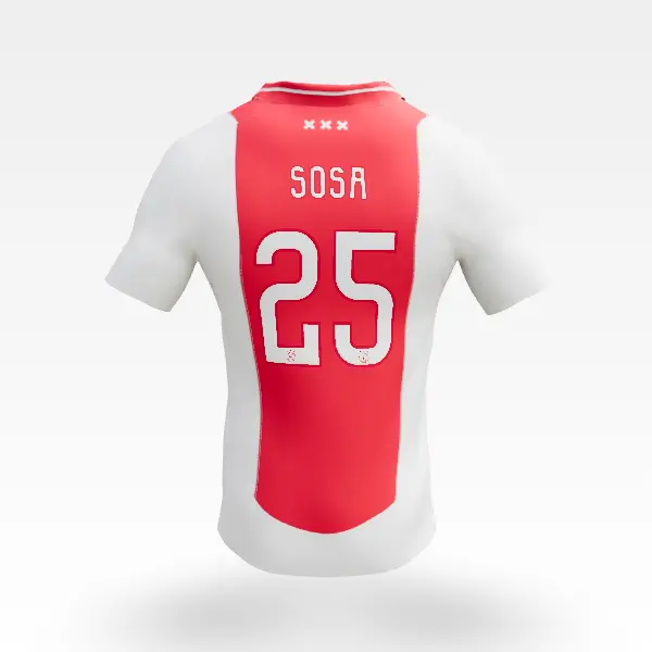 AFC Ajax Store – Ajax-home shirt junior 2024-2025 – 25 SOSA Collection for True Fans