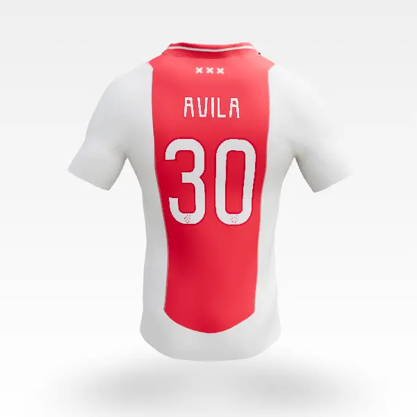 AFC Ajax Store – Ajax-home shirt senior 2024-2025 – 30 AVILA Collection for True Fans