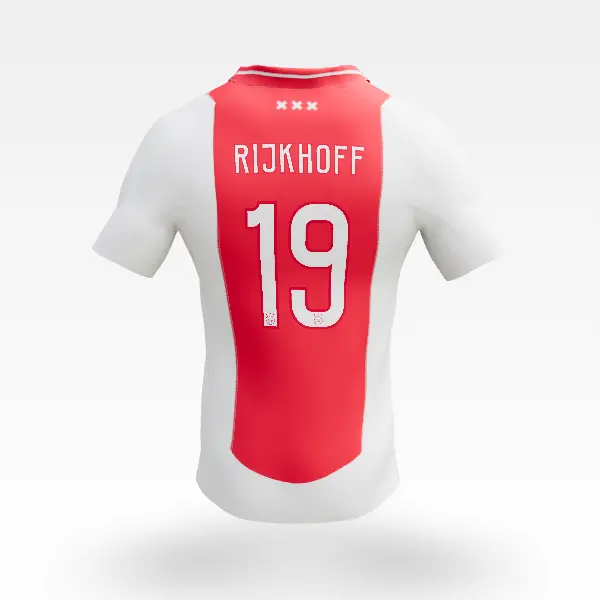 AFC Ajax Store – Ajax-woman home shirt senior 2024-2025 – 19 RIJKHOFF Collection for True Fans