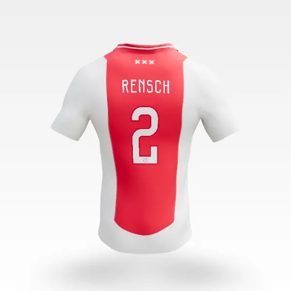 AFC Ajax Store – Ajax-woman home shirt senior 2024-2025 – 2 RENSCH Collection for True Fans